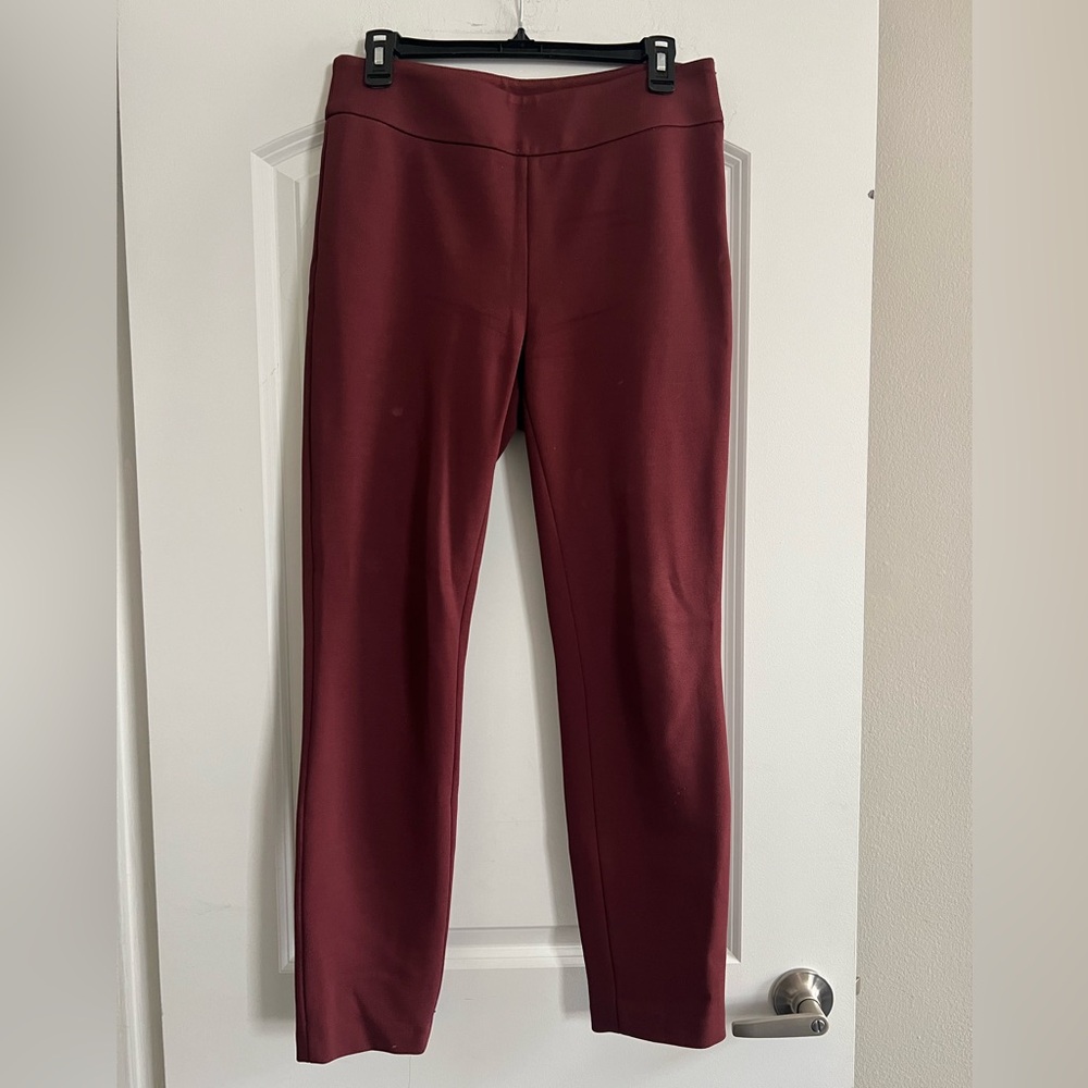 Hugo Boss Burgundy Pants